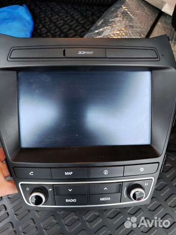 Штатное головное устройство Hyundai Santa Fe 3