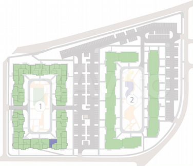 3-к. квартира, 72,8 м², 1/5 эт.