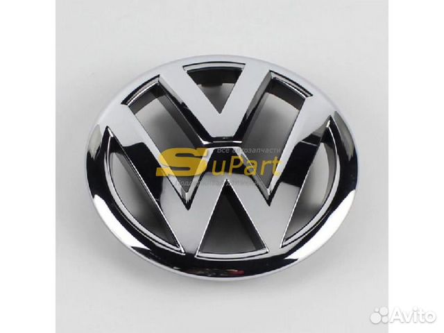 Покраска значка volkswagen