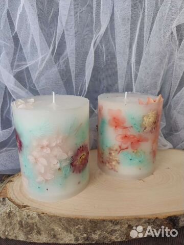 Аромасвеча натуральная для дома