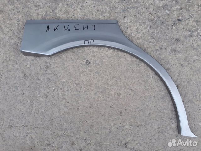 Заднее крыло хендай акцент