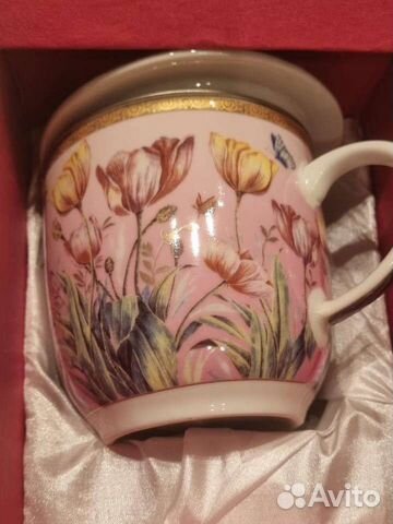 Кружка фарфоровая