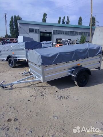 Прицеп для автомобиля Титан-цинк 2,5 высокий борт