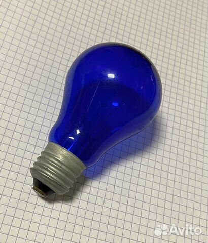 Синяя лампа Минина