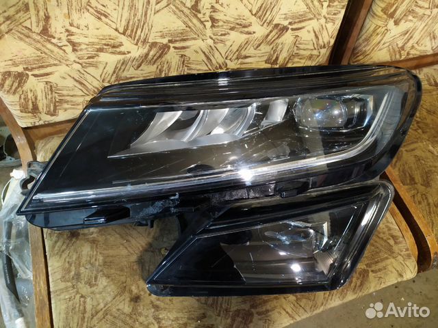 Skoda kodiaq фара левая ксенон LED