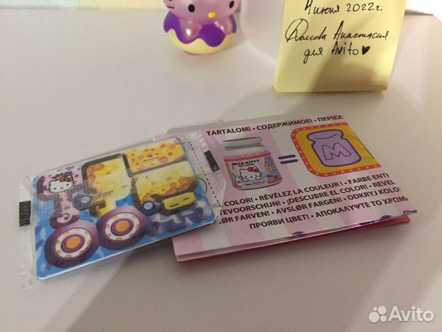 Фигурка Hello Kitty Sanrio Пончик +подарки