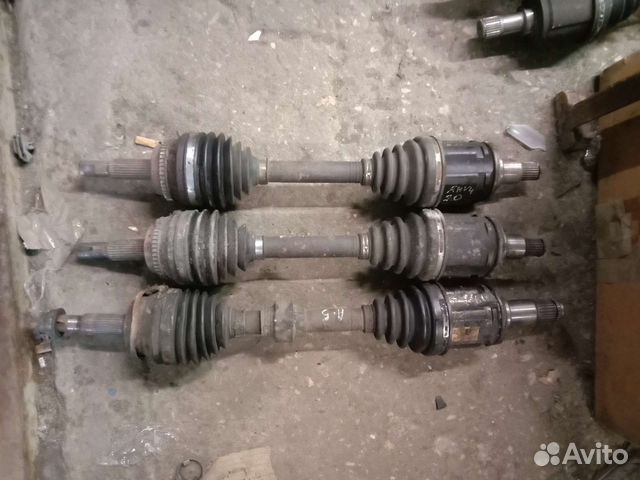 Привод передний левый Тойота рав4