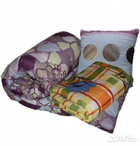 Матрас+подушка+одеяло постелный комплект