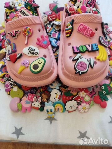 Джиббитсы для crocs, Аксесс. для обуви.Цена за 4шт