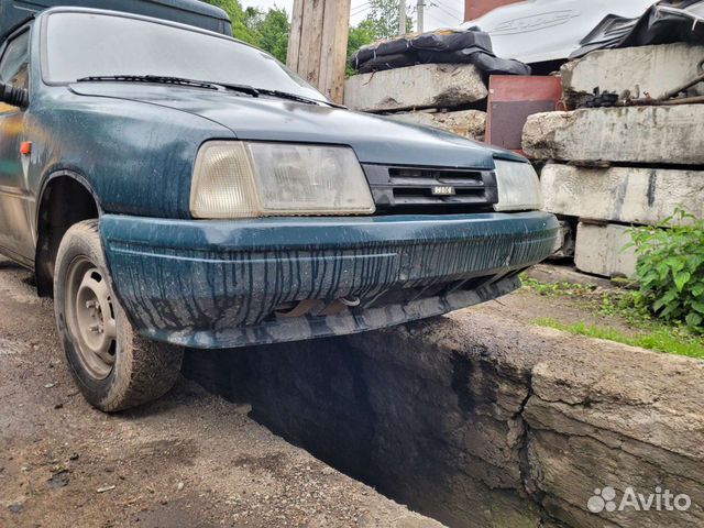 Бампер передний иж ода