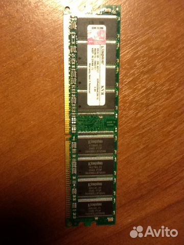 Модуль памяти Kingston dimm ddr kvr400x64c3a/1G