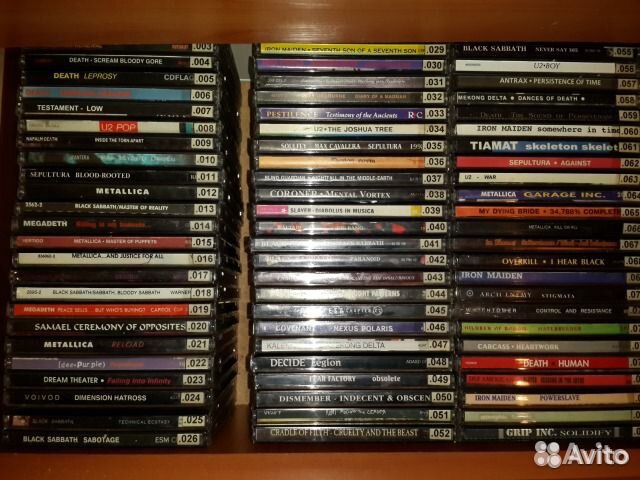 Продаю CD метал групп (очень много дисков)