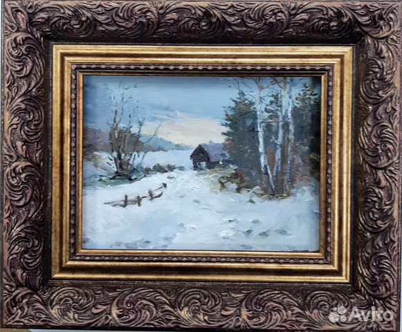 Картина маслом на холсте пейзаж