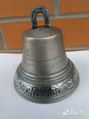 Старинный колокол Федора Ведениева бронза литье