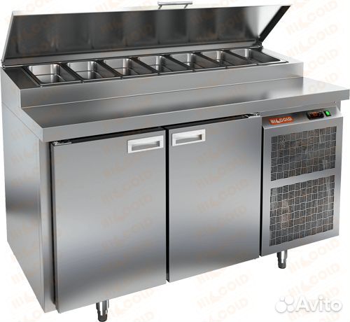 Стол охлаждаемый для пиццы Hicold PZ1-11/GN (1/3)