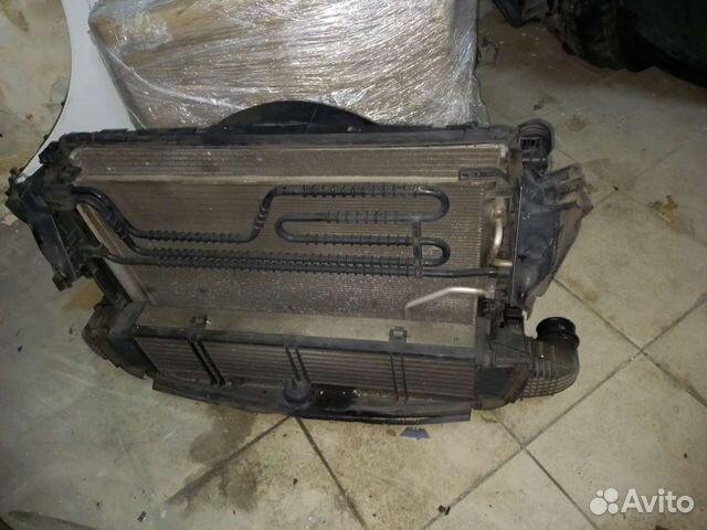 Mercedes E-Class W212 кассета радиатора