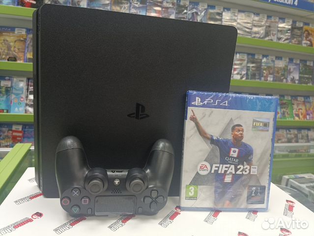 PlayStation 4 Slim + FIFA 23
