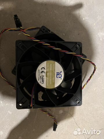 Кулер асика 120х120х38 4.5A Avalon1066 EBiT Е12