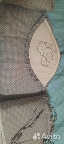 Бортик в детскую кроватку