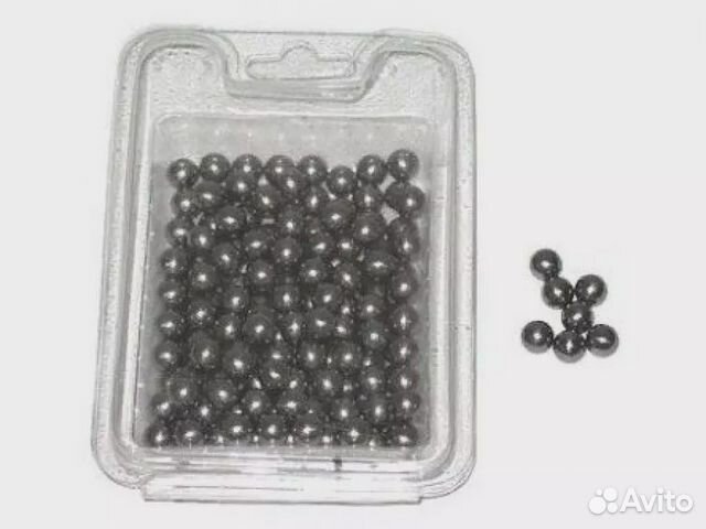 Шарики для рогатки шдр 10, диаметр 10 мм (100 шту