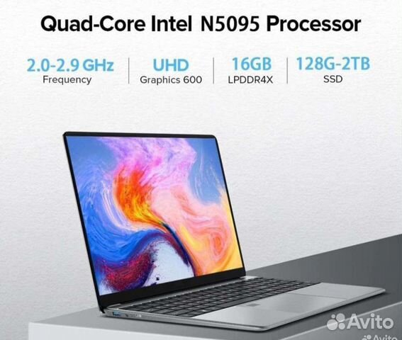 Ноутбук новый 15.6