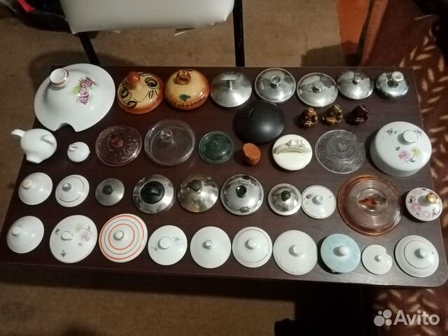 Крышки для чайников, сахарниц