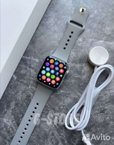 Apple watch series 7 серые