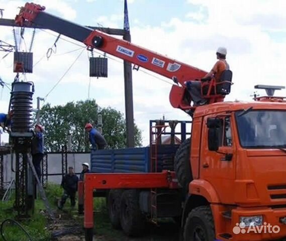 Услуги манипулятора камаз