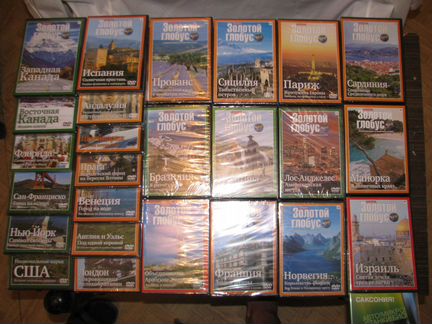 Страны.Путешествия.DVD диски новые упакованные