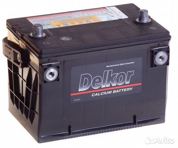 Аккумулятор Delkor 95Ач прямая полярность 78DT-790