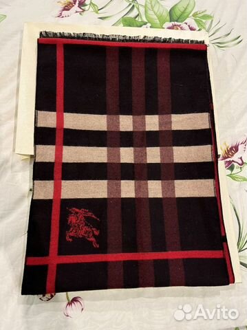 Шарф burberry оригинал