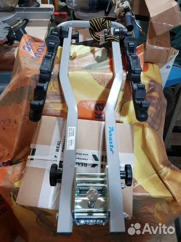 Велокрепление на фаркоп 3 велосипеда