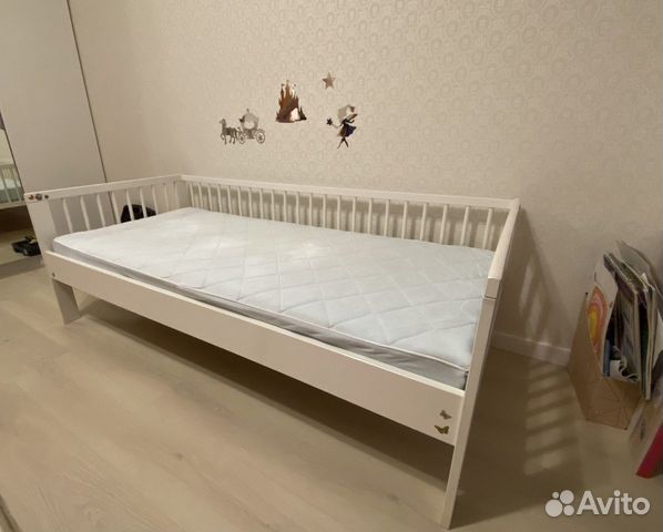 Кровать IKEA + матрас