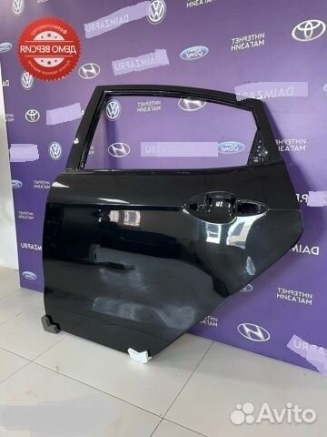 Дверь задняя левая Kia Rio 3 (11-17) черный