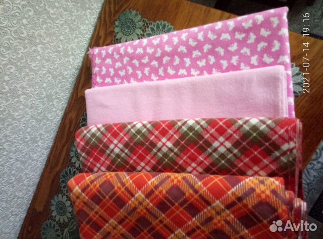 Новые отрезки ткани времен СССР