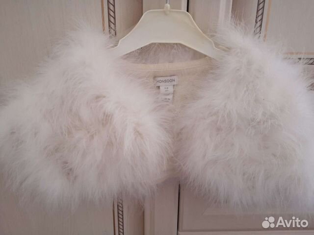 Болеро Moonsoon из лебяжьего пуха