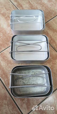 Набор посуды армии Голландии б/у (алюминий)