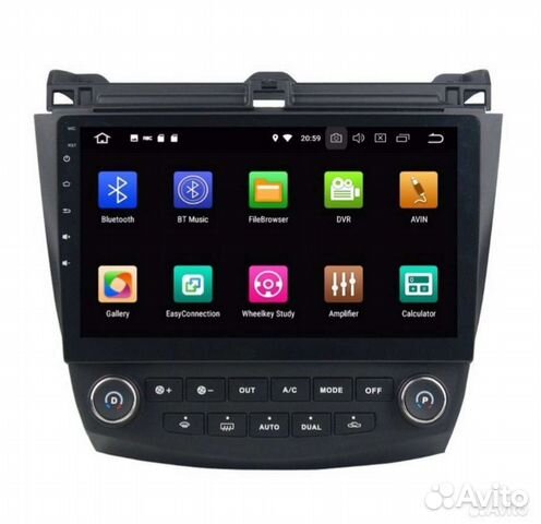 Магнитола для Honda Accord 7