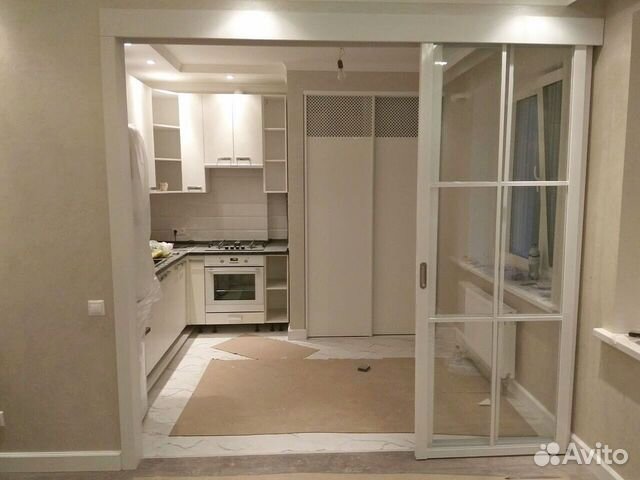 Стеклянные перегородки межкомнатные