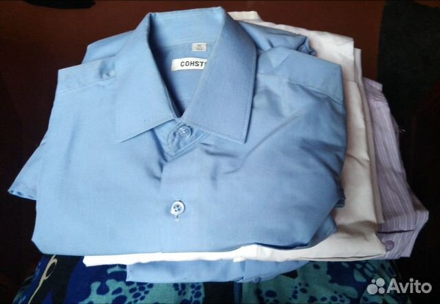 Школьные рубашки для мальчиков