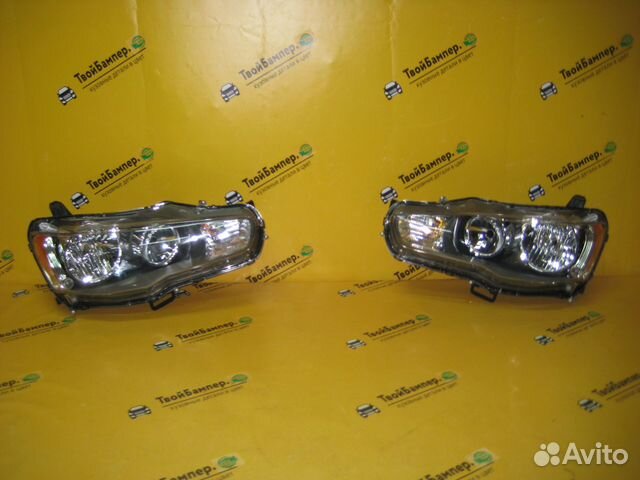 Фара Mitsubishi Lancer 10 с эл корр в комплекте