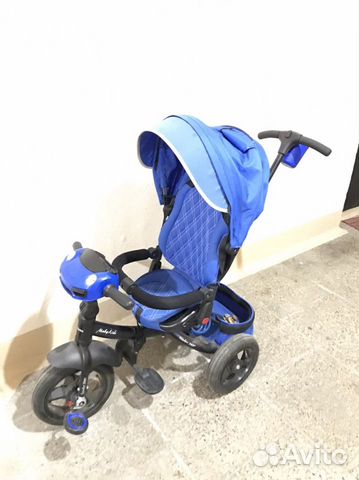 Трехколесный велосипед Moby Kids New Leader