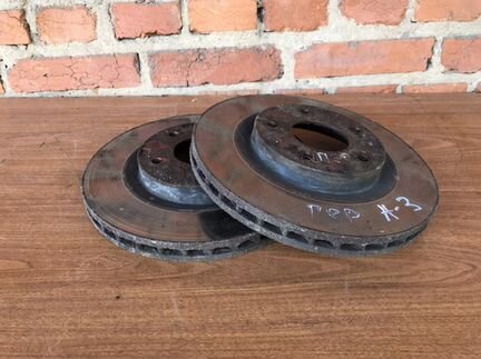 Диск тормозной передний Mitsubishi Outlander 3