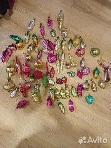Елочные игрушки СССР