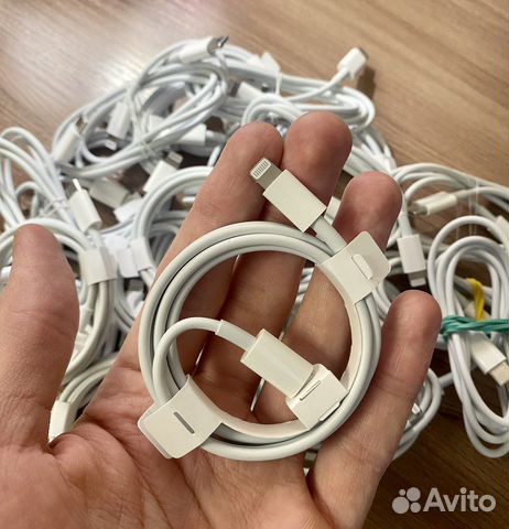 Кабель для зарядки iPhone lightning - type-c ориги