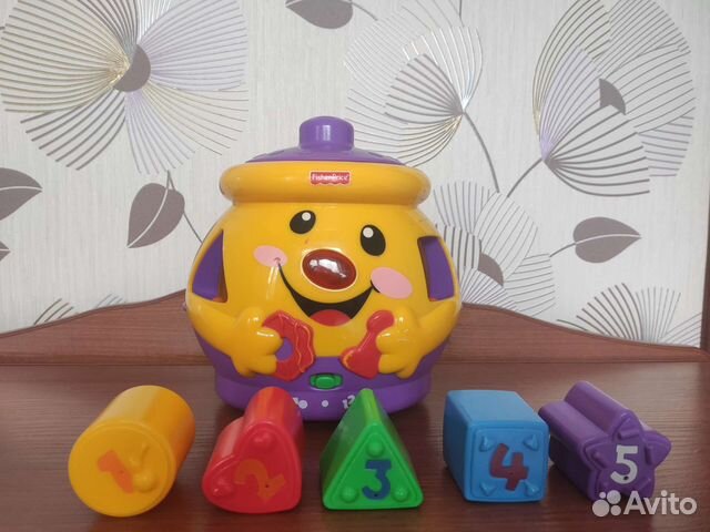 Игрушка - сортер fisher price Волшебный горшочек