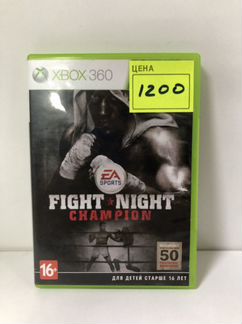 Диск Fight night champion для Xbox 360