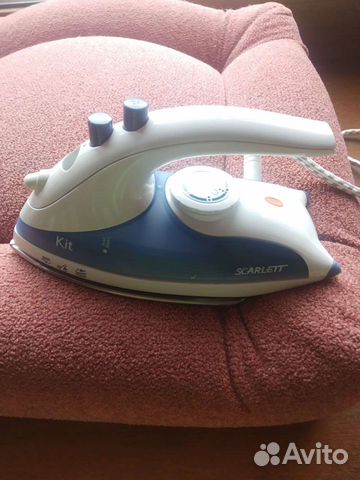 Утюг дорожный, походный, маленький