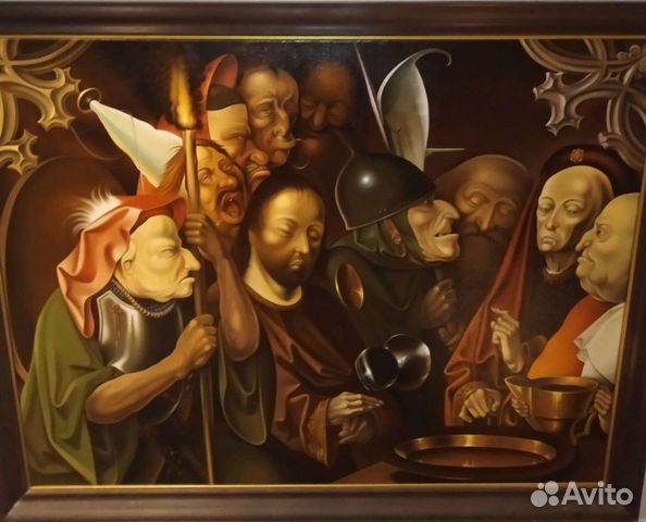 Картина маслом на холсте 