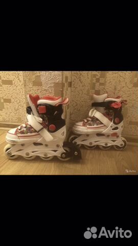 Роликовые коньки детские раздвижные